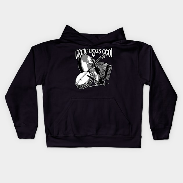 Irish Music Kids Hoodie by Ireland